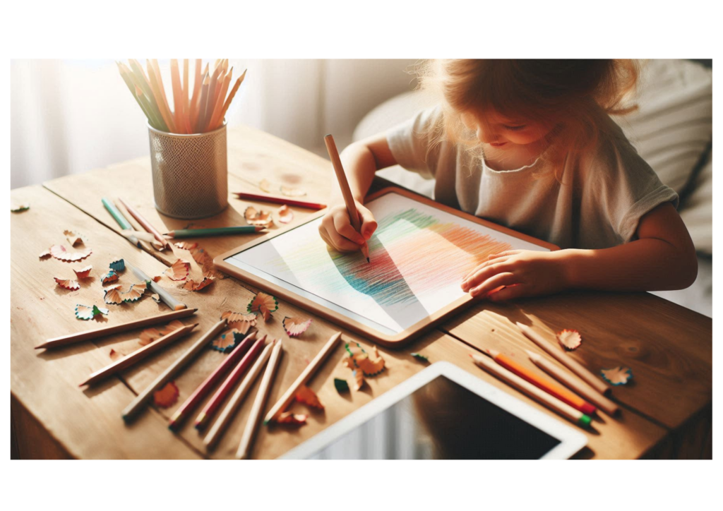 Screenfree Kinder LOGO Unsere ruhige Einschlafroutine - Papa Tochter Malbuch , Kitakinder und vorschlukinder, 4-8 Jahre , Ausmalbücher, Erziehung, Auszeit Zeit für Ruhe